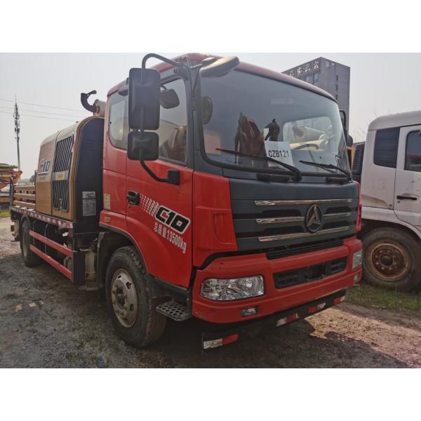 2020 SANY camión antiguo bomba de línea montada SY5143THBE 4x2 chasis 85km/h de segunda mano