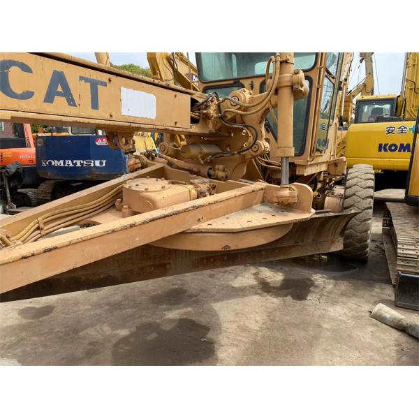Используемое строительное оборудование краски грейдера мотора CAT 140G гусеницы первоначальное