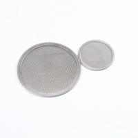 Customized Stainless Steel 304 316 Filter Screen Wire Mesh 20-100 Micron Round Filter Disc for Water Filter