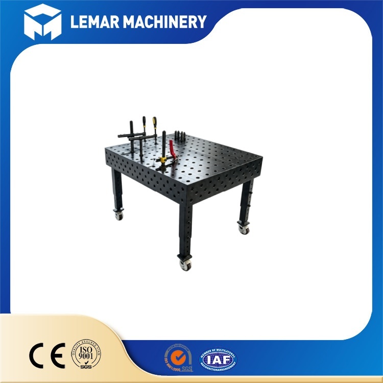 D28 3D Welding Table System for Steel Structure Assembly and Robotic Welding