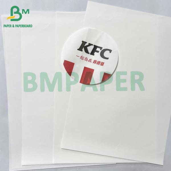 40 gramos de papel de sándwich reciclable de grado alimenticio kit 3 kit 5 a prueba de aceite