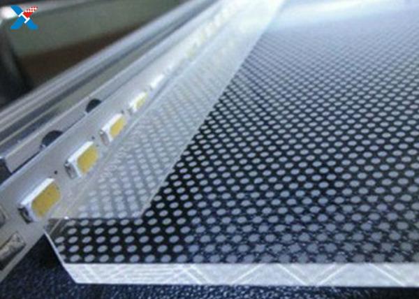 PMMA Acrylic LGP LED Panel , Clear Acrylic Light Panel For Public Places