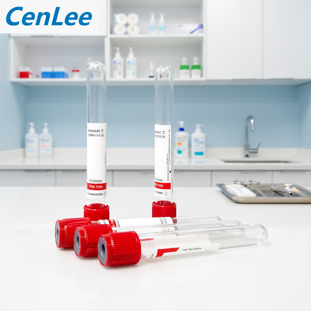 CenLee CE Certified Factory-Produced 1ml 10ml EDTA Glass Vacuum Blood Collection Tubes Clot Activator for Blood Tests Tube
