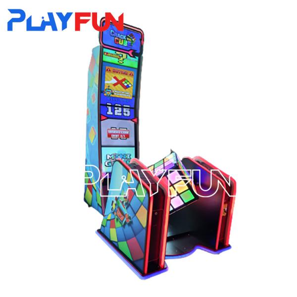 Playfun Amusement Park Equipamento de troca de bilhetes do jogo Crack the Cube mais recente novo jogo de resgate de vídeo