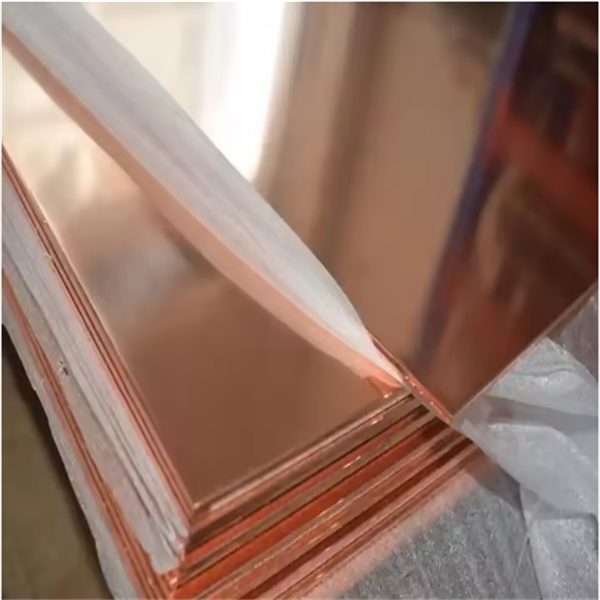 Hoja de cobre laminada en frío de alta resistencia 0.1 mm-200 mm HRB 50-85 para conectores industriales