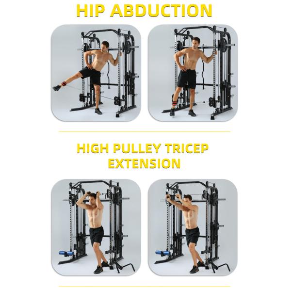 Modern Body Building Fitness Equipment 2022 Design All in One Trainer for Home Training