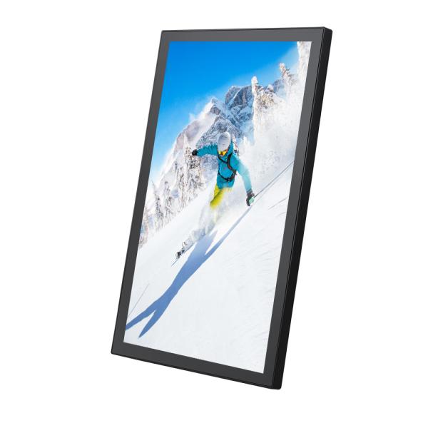 18.5 Inch Android Touch Screen Monitor KR3568 IPS Display No Camera Vesa Wall Mounted With POE RJ45 Port