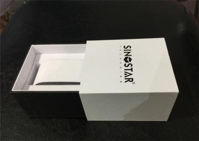 Eco - Friendly Paper Watch Box Glossy / Matt Lamination Surface Finishing