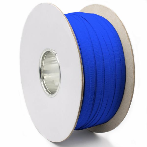 Malla de alambre de neón trenzada extensible del azul 1-100m m del ANIMAL DOMÉSTICO flexible del cable que envuelve