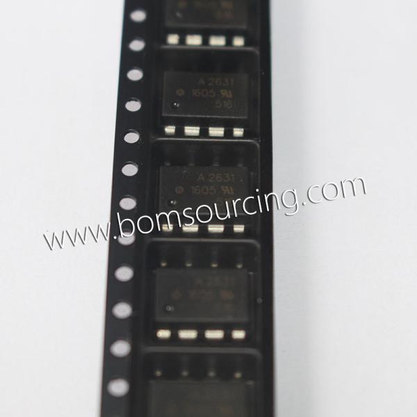 Logic Output Optoisolator Integrated Circuit IC Chip 10MBd Open Collector 3750Vrms 2 Channel CMTI 8-DIP