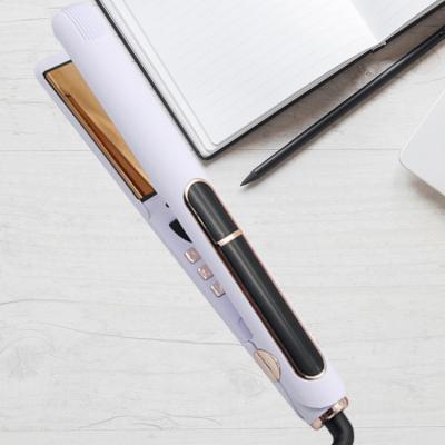 230C MCH Heating Ceramic Plate Hair Straightener Lightweight Purple Hair Iron