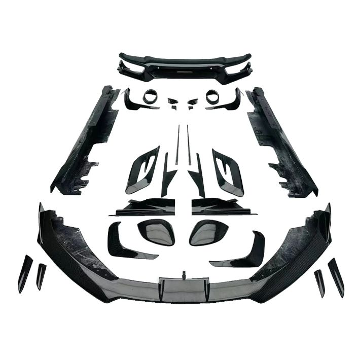 Dry Carbon Ferrari Portofino Body Kit Front Lip Rear Diffuser Side Skirts Bumper