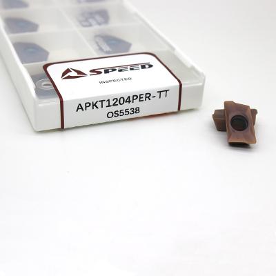 Inserção de trituração de gerencio do carboneto de tungstênio do apmt 1604 apmt1135 APKT BLMP RDMT das ferramentas