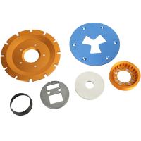 O CNC escovado da motocicleta parte industrial feita sob encomenda girou componentes
