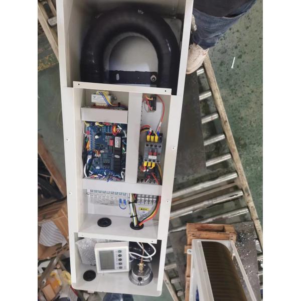 5KW / 8KW Monobloc Air Source Heat Pump Combined With Solar Energy for Hot Water Using Galvanized Sheet