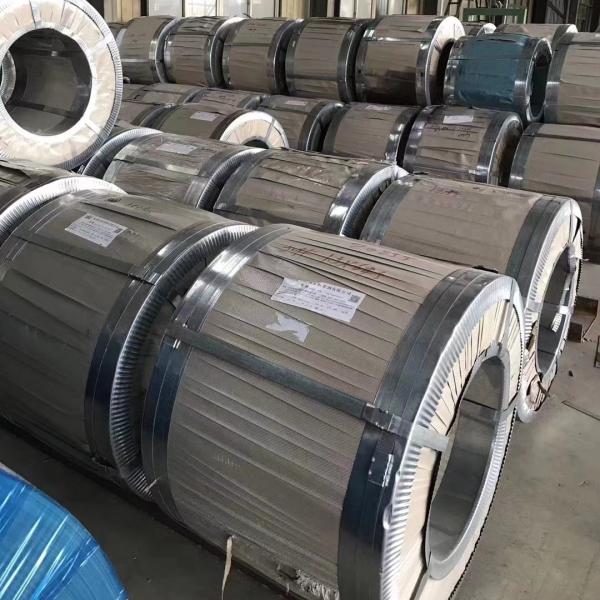 Grade 65Mn Spring Steel Strip Thickness 0.3 - 3.0mm Within 1250mm Custom Cutting