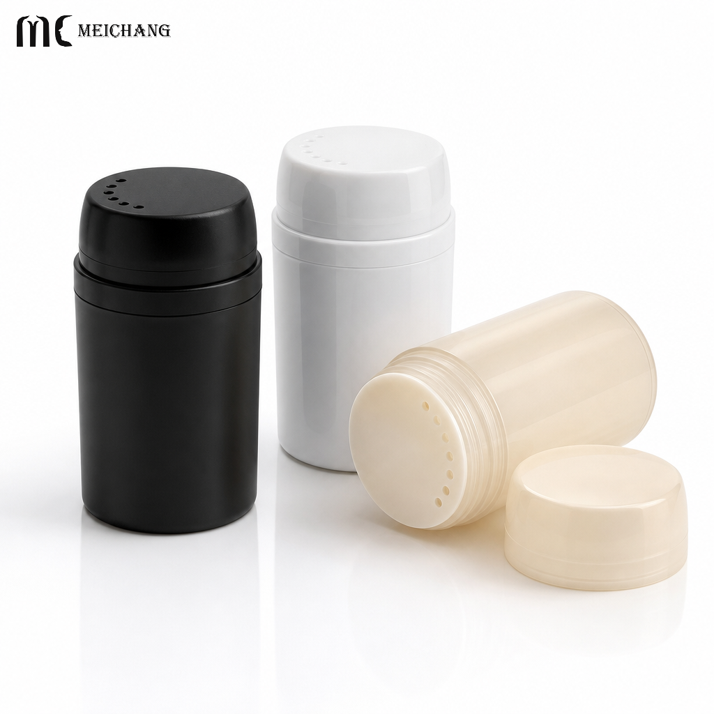 80ml 180ml Round Thick-Wall Powder Sifter Bottle (MC-1509)