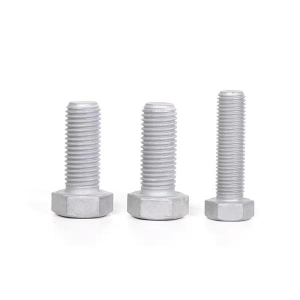 A cabeça lisa rosqueada completa do aço carbono encanta o parafuso para as peças de aço do trabalho exterior