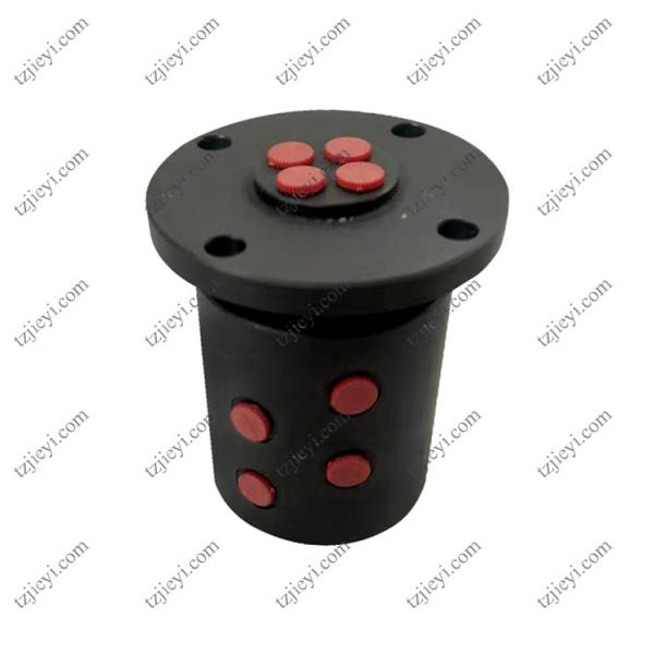4 passages carbon steel material G 3/8'' high pressure hydraulic rotary union for machinery industry