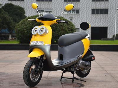 Air Cooled 9.3hp / 7500rpm 12 DOT Tire Mini 150cc Scooter With CVT Engine
