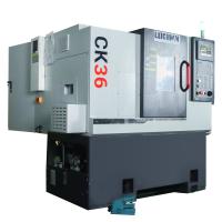 CK36 Tour CNC de type bande à glissades linéaires de haute rigidité et calcul de la portée optimale