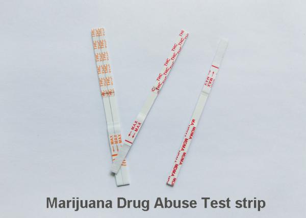 4mm Strip THC Marijuana Drug Test Kit 3mm Cassette Convenient Visual Reding Result