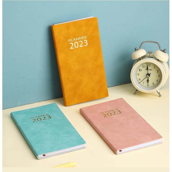 Cuaderno de cubierta de cuero para la promoción Silla de costura Diario de encuadernación Papelería