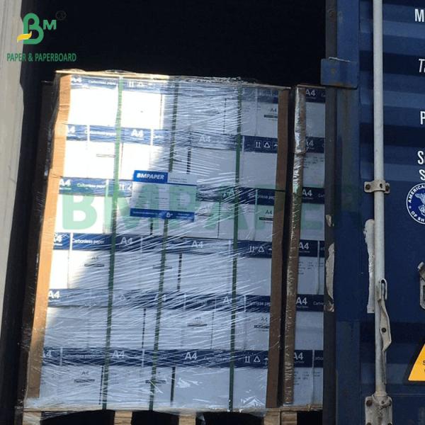 75gr 78gr Carbonless Paper CF Yellow CFB Blue Letter Size 216x279mm Image Black 75 gr 78 gr Papier sans carbone CF Jaune CFB Lettres bleues Taille 216x279mm Image Noir