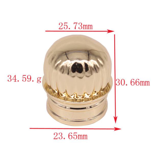 Gold Spraydie Casting 150g Zamak Aluminum Bottle Caps