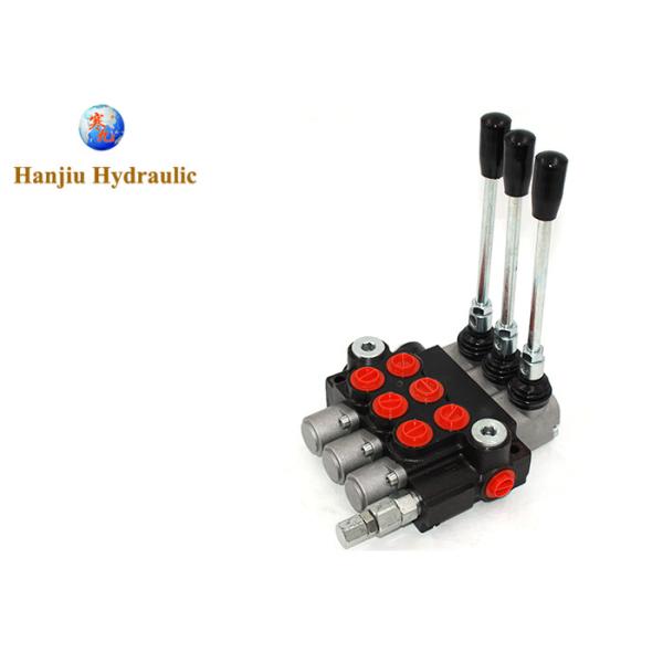 Pruning Sweeper Hydraulic Monoblock Valve 3p40 High Pressure G1/2 Port Threads 6 Spool