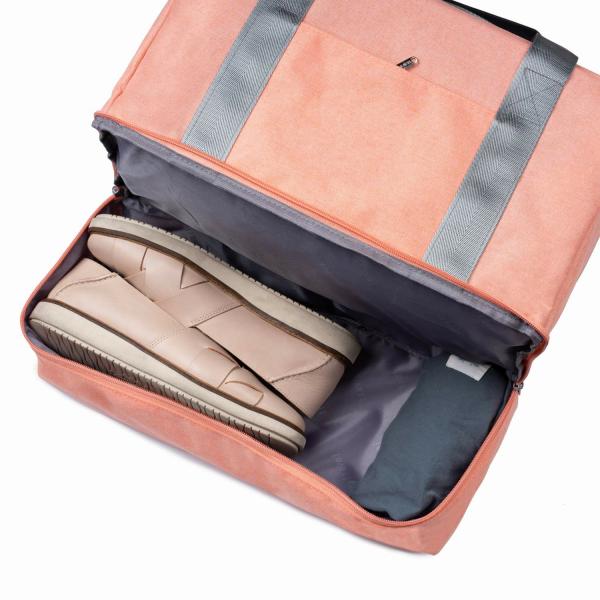 Sports Gym Beach Bag Tote Waterproof Cationic Zipper Top 39*16*30 Cotton Pad