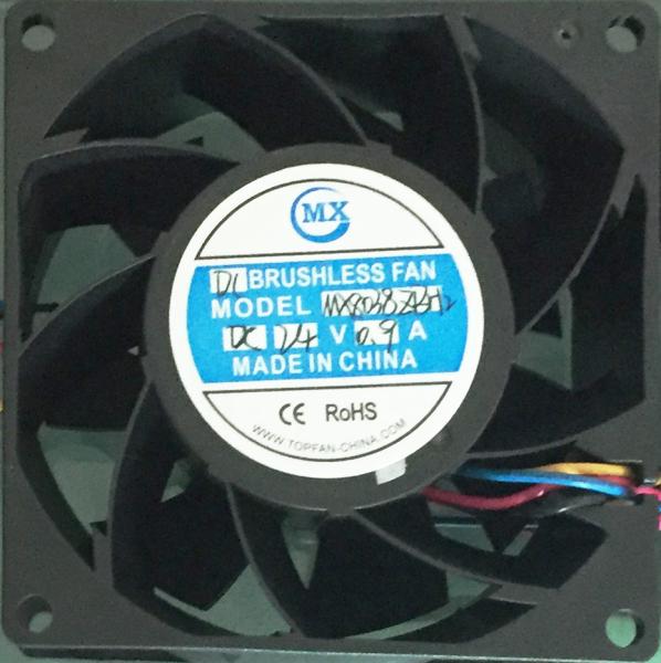 80 X 38Mm dc cooler axial 24V brushless cooling fan electronic components