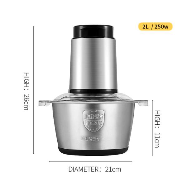 3L Choppers Meat Grinders Juicers 2L 250W 300W home electric meat grinder