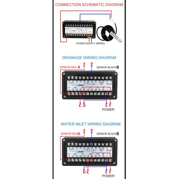 Digital Display Water Level Regulating Instrument SD-T803 for Customized Applications