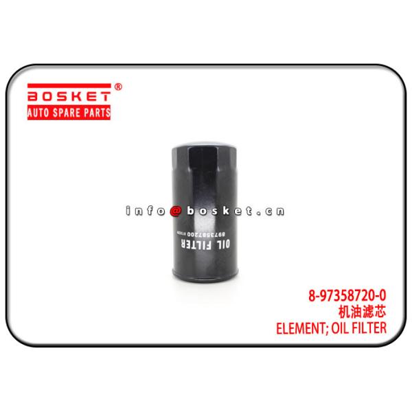 Isuzu 4JJ1 TFR TFS Oil Filter Element 8-97358720-0 8973587200