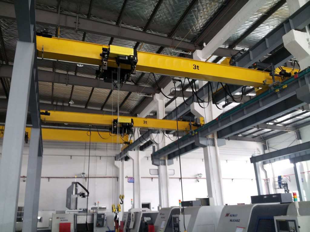 High Technique European Style Single Beam Overhead Crane 1ton 2ton 3ton 5ton Light Duty Low Headroom Crane