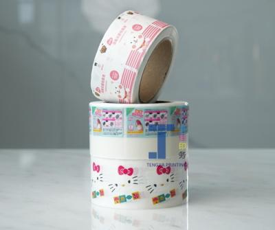 Screen Printed Cosmetic Bottle Sticker Personalised Rectangle Stickers