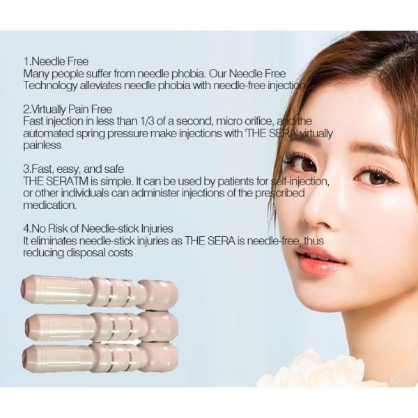 Hyaluronic Acid Lip Filler Pen Meso Gun Needle Free Injection Pen