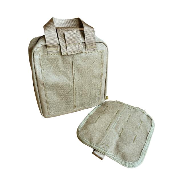 Bolsa de almacenamiento de cajas de primeros auxilios de color kaki para medicamentos de capacidad inferior a 21 litros