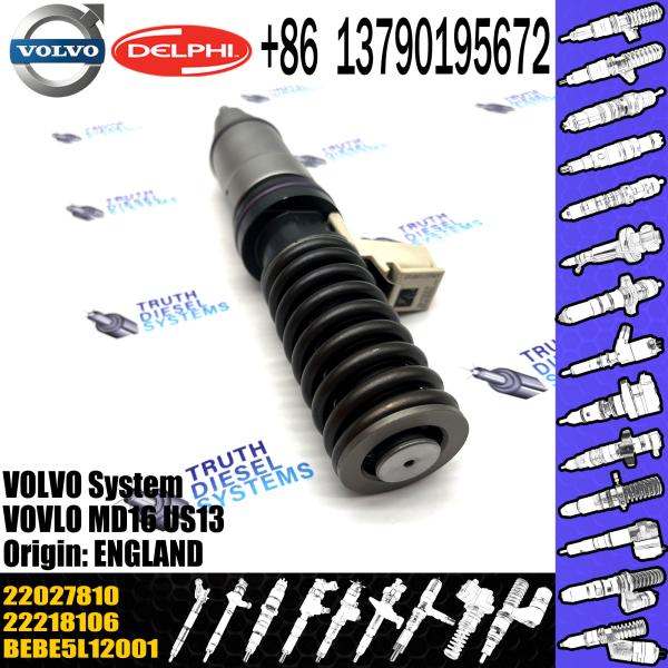 21977918 21914027 Diesel Engine Fuel 22089886 22218106 22027810 Bebe5l14001 For VOL Test Common Rail Injector