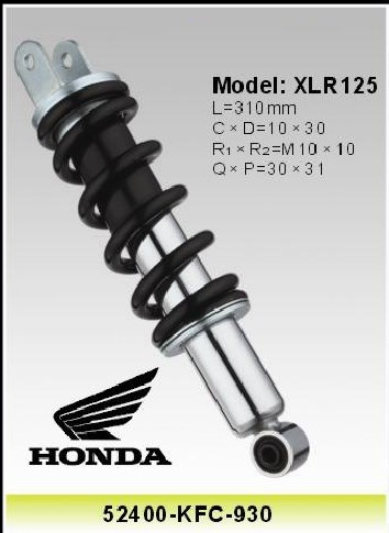 Honda Xr250 Tornado 250 Motor Rear Shocks , 407MM Motorcycle , Atv , Utv , Cub , Scooter Shocks