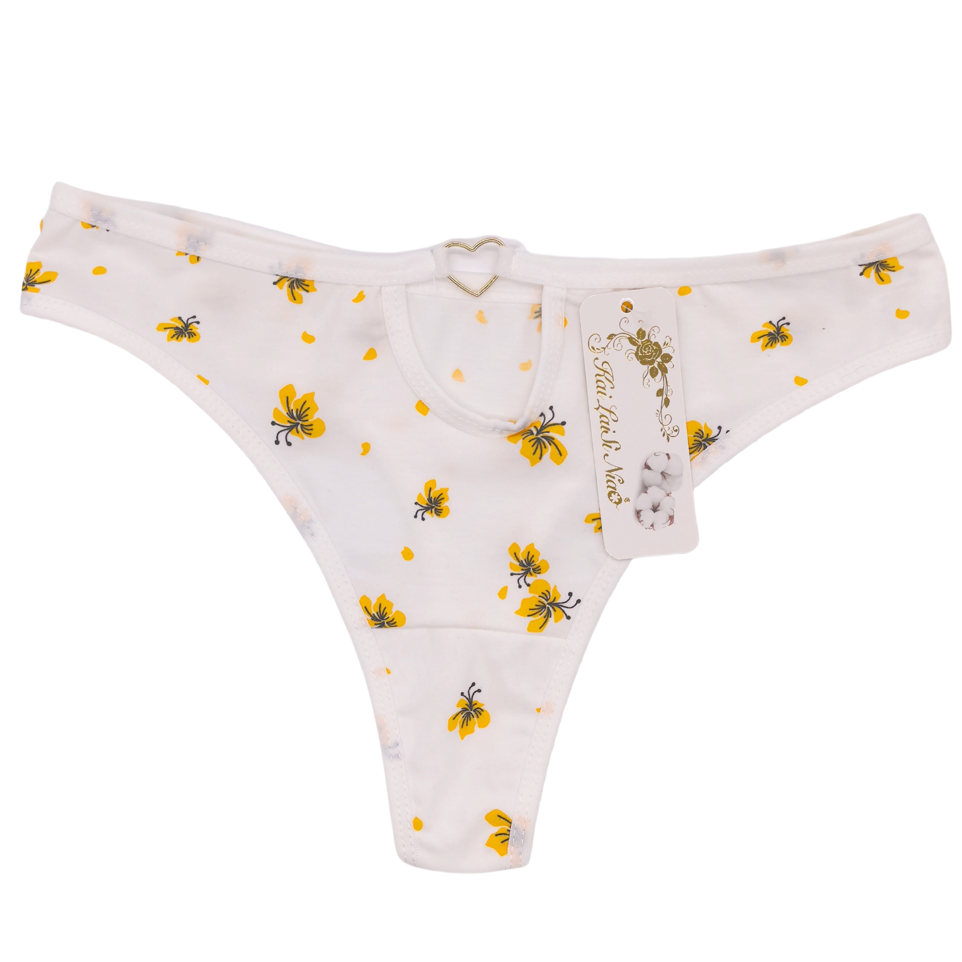 Women Thongs Panties Underwear Cotton High Quality Thongs Women Lingerie 12pcs/dozen Mix Colors Printed Thongs for Women