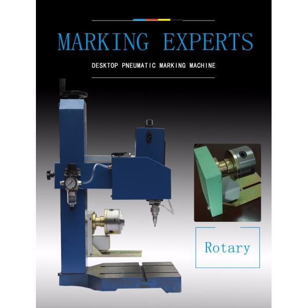 Desktop Design Dot Peen Pneumatic Metal Stamping Machine High Engraving Speed