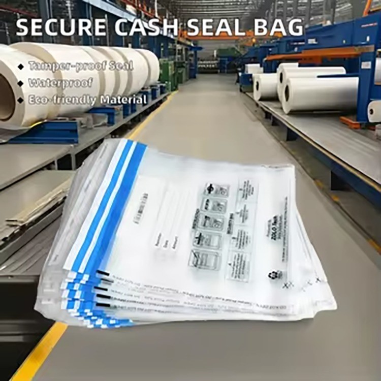 Waterproof Security Bag for Confidential Documents with Tamper-evident Features and Durable Locking System