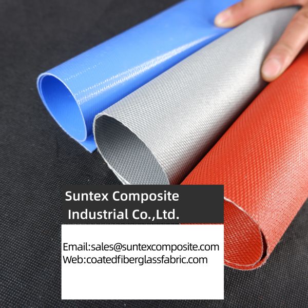 Excellent high & low temperature resistance Silicone Coated Fiberglass Fabric for Fire blankets, emergency fire escape curtains, welding fire shielding cloth