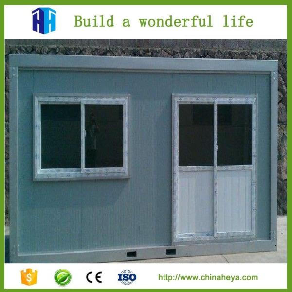 prefabricate sandwich panel expandable folding container house construction project