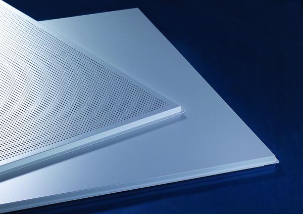Decorative Perforated  Lay In Ceiling Panels , Waterproof Ceiling Tiles  300x1200mm