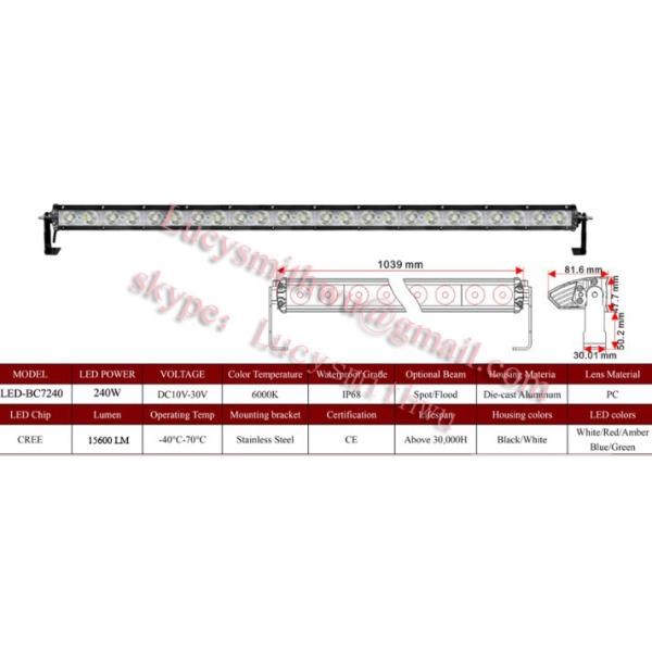 240W Led work lights truck driving lamps/Spot/LED arbeidslys foco faenero Faros LED-BC7240
