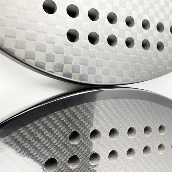 Carbon Beach Paddle Rackets Paddle Tennis Texture Visible PU Grip