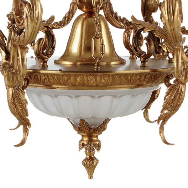 Antique solid brass chandelier Lighting Fixtures Indoor home (WH-PC-17)